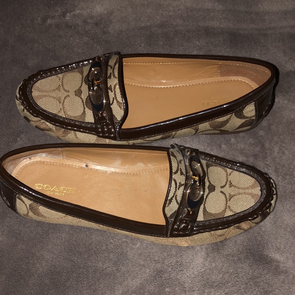 Coach Signature moccasins - Picture 3 of 10